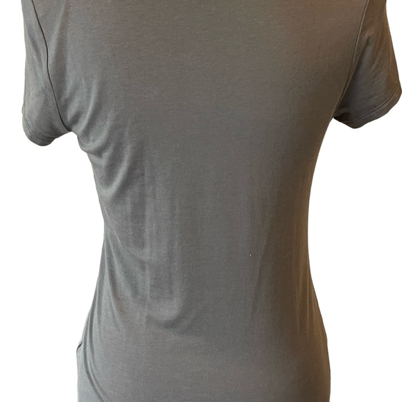 Banana Republic Luxe Touch Crew-Neck T-Shirt | Ice Latte | Size M - Picture 3 of 7